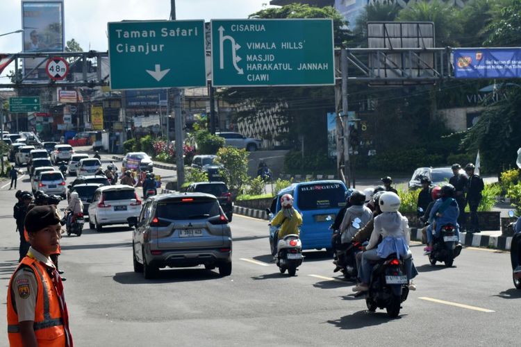 Ganjil Genap di Jalur Puncak Bogor Berlaku Akhir Pekan Ini