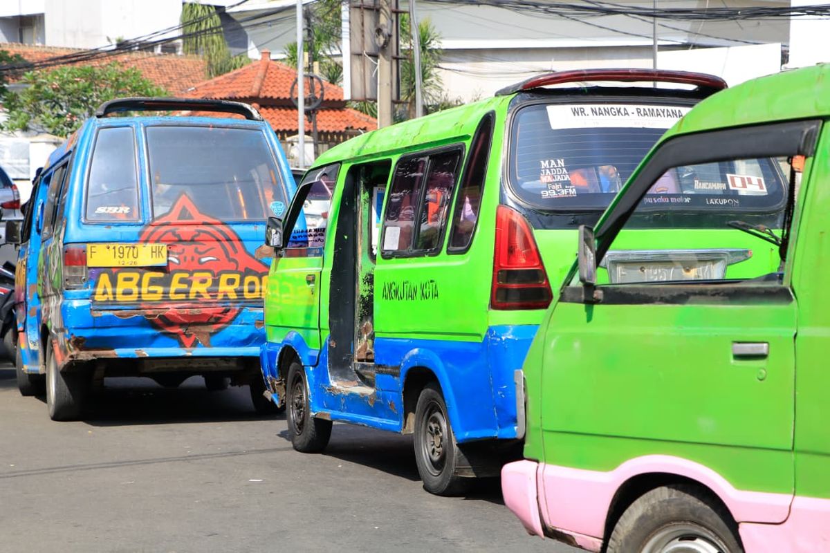 Setiap Hari Bogor Tertibkan Angkot Tua 2026