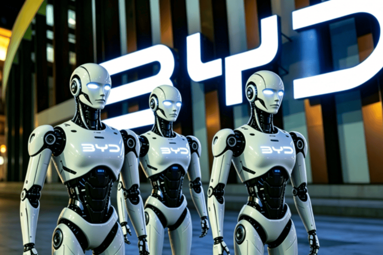 Robot Humanoid BYD Segera Meluncur, Siap Sambut Konsumen di Diler