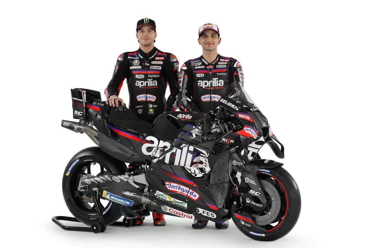 Aprilia Perkenalkan Livery MotoGP 2026: Logo Singa Kembali Muncul