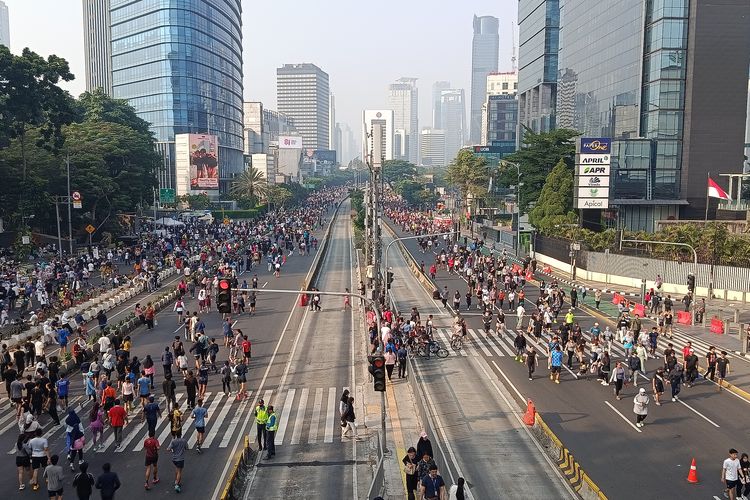 Info Jadwal dan Lokasi Car Free Day Jakarta Hari Ini