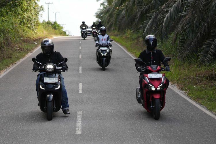 Tes Konsumsi BBM Honda Vario Evo 160 Riding di Belitung