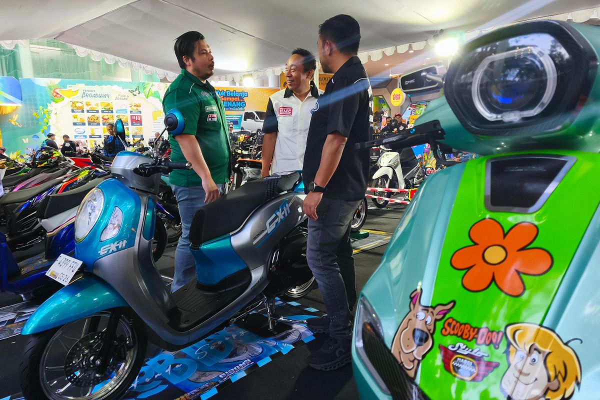 Stylo 160 Bergaya Scooby-Doo Raih Podium HMC 2025 di Bandung