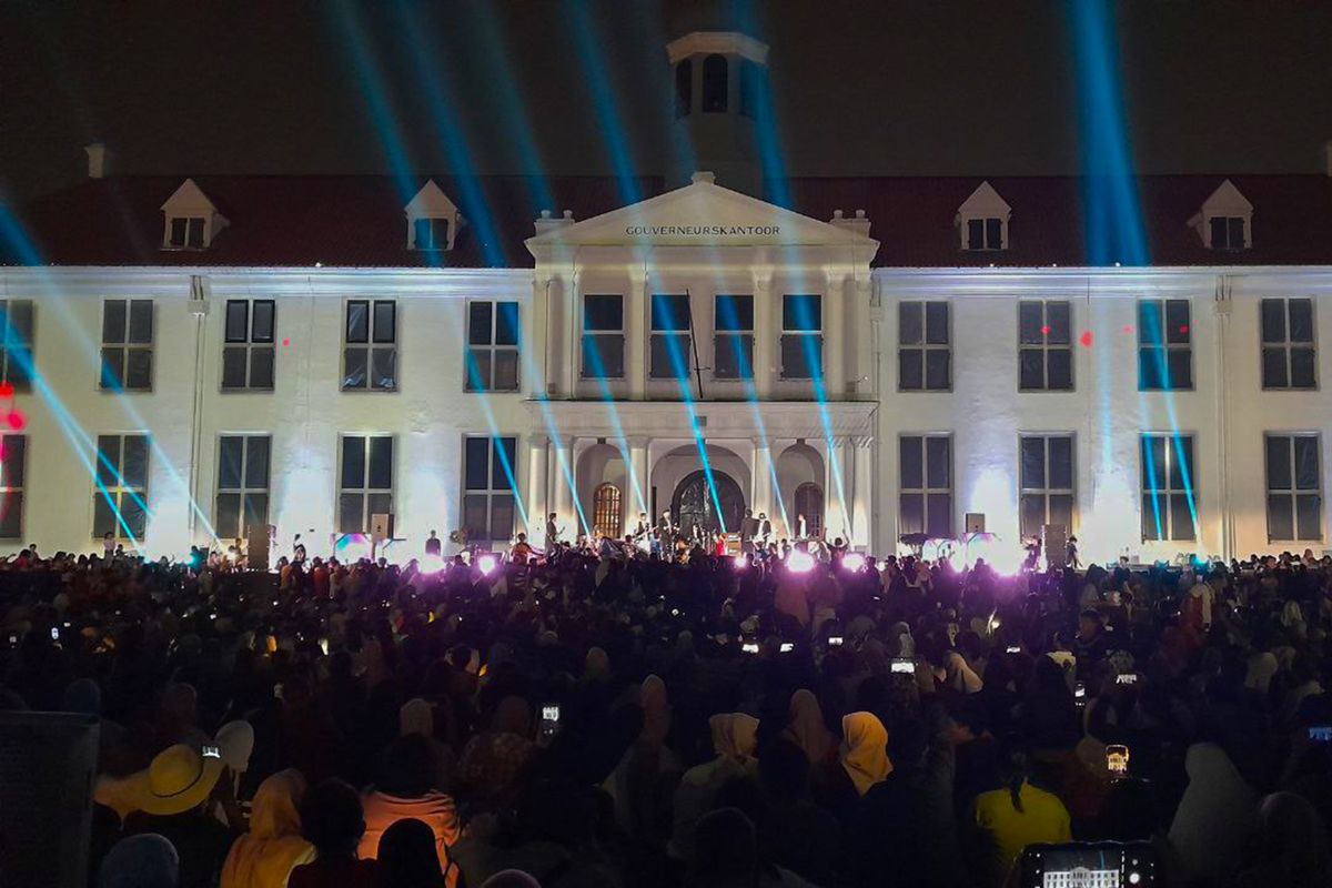 Rekayasa Lalu Lintas di Kota Tua saat Malam Pergantian Tahun 2026