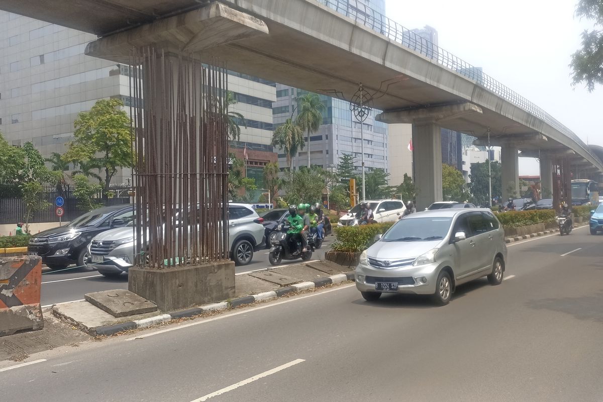 Pembongkaran Tiang Monorel Jakarta, Simak Rekayasa Lalu Lintasnya