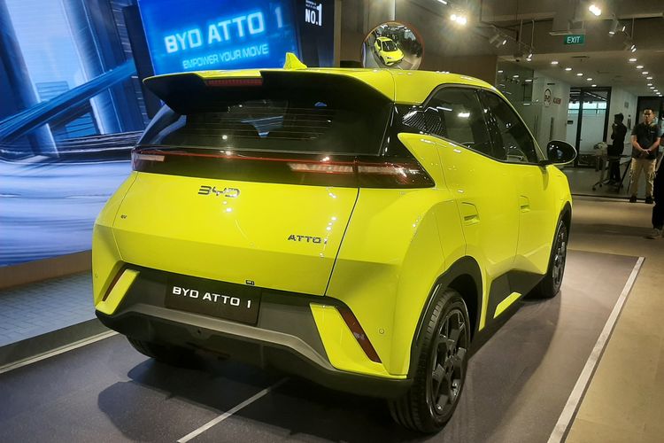 Dijual Rp 100 Jutaan, Intip Spesifikasi BYD Atto 1