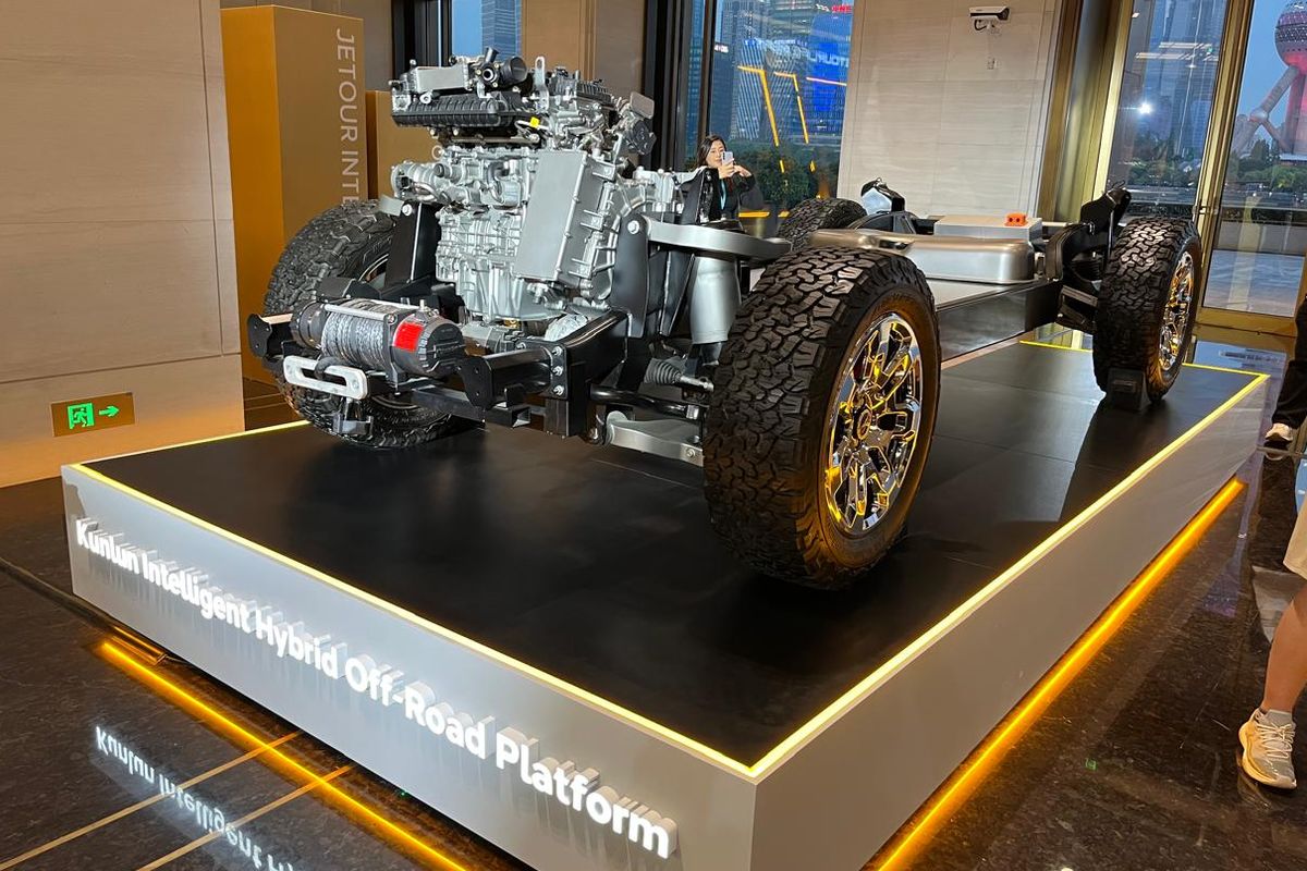 Jetour, Jetour Kenalkan Platform Mobil Offroad Hybrid Terbaru