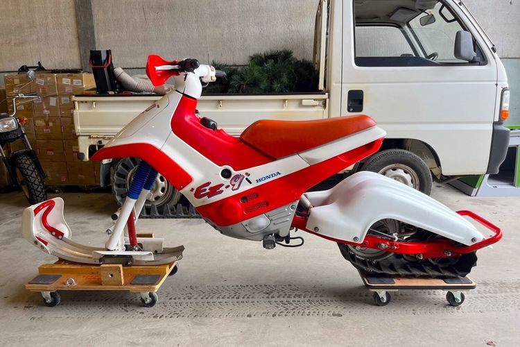 Honda EZ Snow, Salah Satu Motor Paling Unik dan Langka Honda
