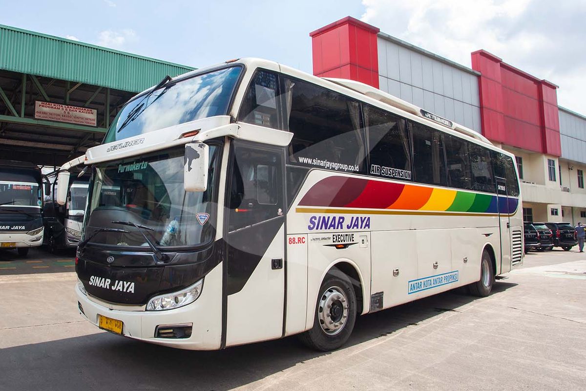PO Sinar Jaya Buka Rute Palembang - Purworejo, Ada Toiletnya