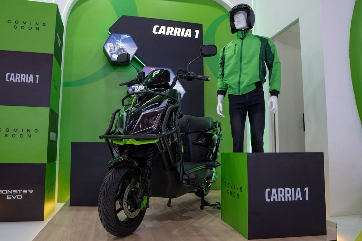 Bidik Segmen UMKM dan Kurir, Ofero Luncurkan Motor Listrik Carria 1