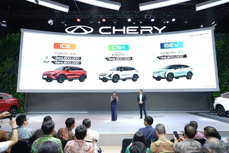 Chery C5 CSH: Kombinasi Bensin dan Listrik Diklaim Tembus 1.000 Km