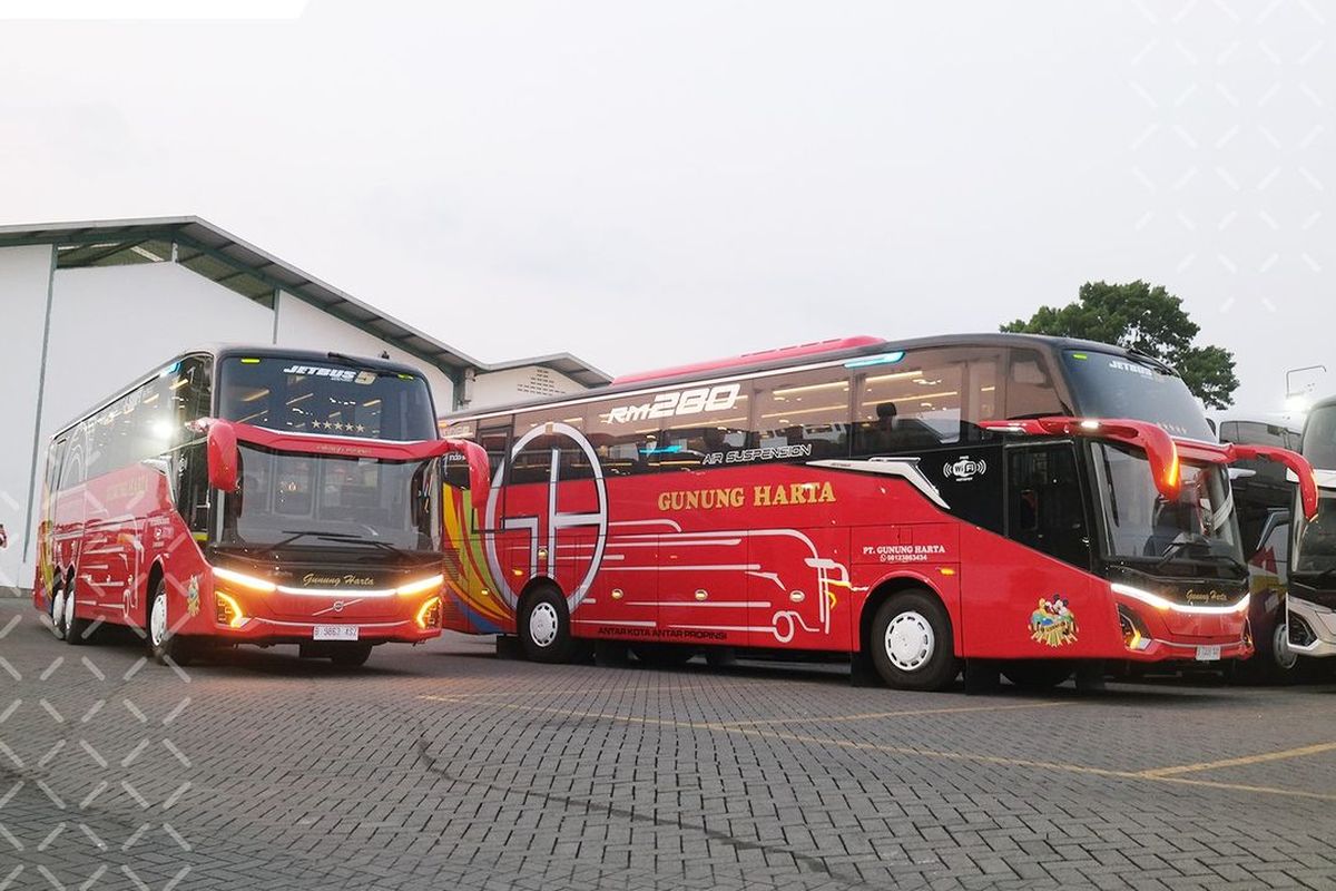 Cek Trayek Sleeper Bus PO Gunung Harta, Bisa Jadi Pilihan