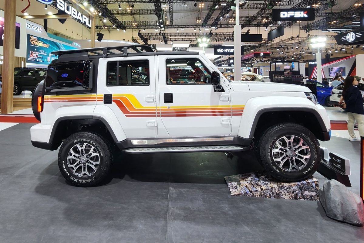 Bridgestone Dueler A/T002 Dipasang di BAIC BJ40 Plus