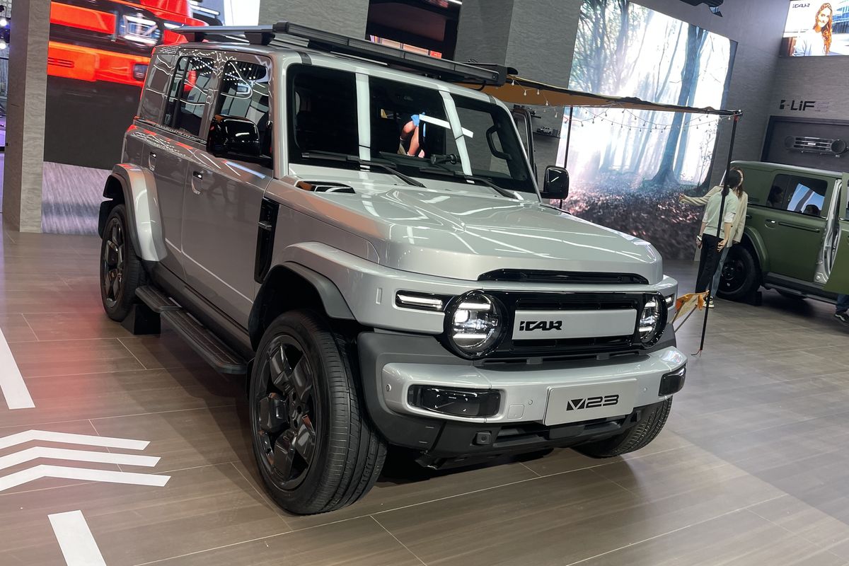 Jaecoo, Jaecoo Akan Bawa SUV Listrik iCar V23 di GIIAS 2025