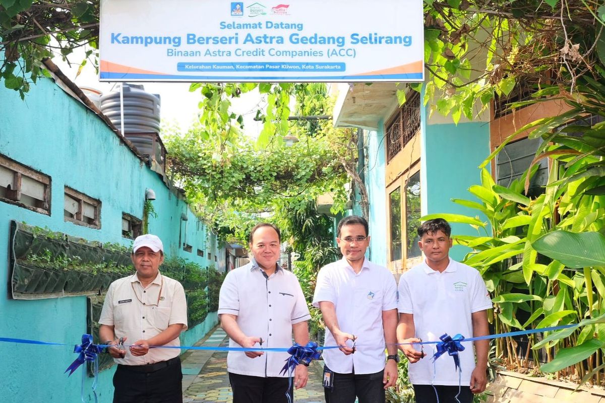 ACC Resmikan Kampung Berseri Astra Gedang Selirang