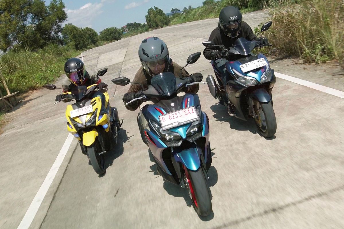 Ulas Desain Yamaha Aerox 155 dari Generasi Pertama sampai Terakhir