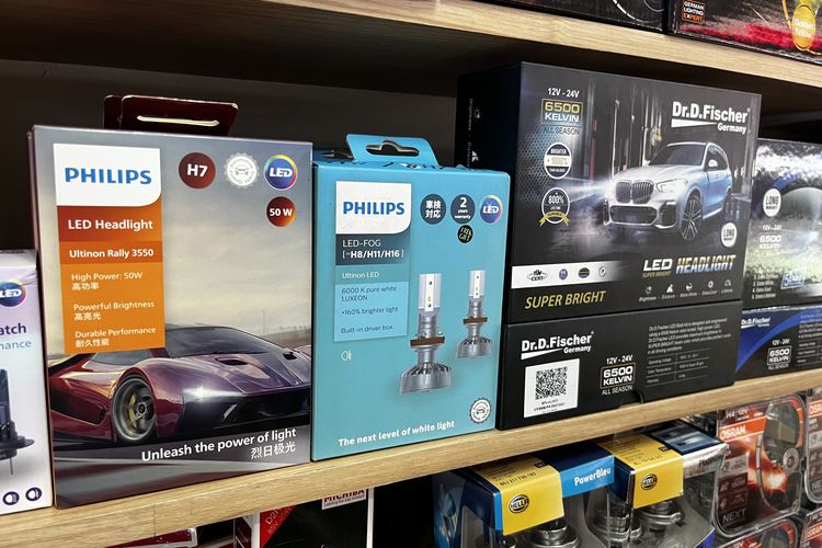 Lampu LED Aftermarket Jepang Lebih Mahal, Ini Alasannya