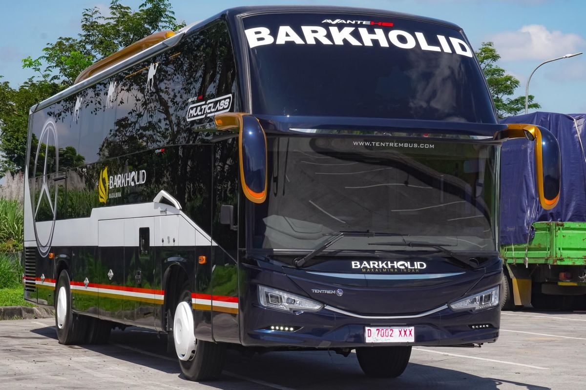 Bus Baru PO Barkholid, Pakai Bodi Avante H8 Multiclass Tentrem