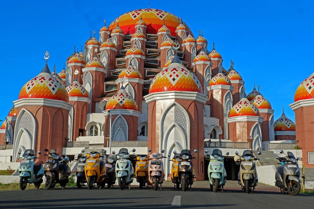 City Riding TVS Callisto di Makassar, Sunset Ride Bareng Komunitas