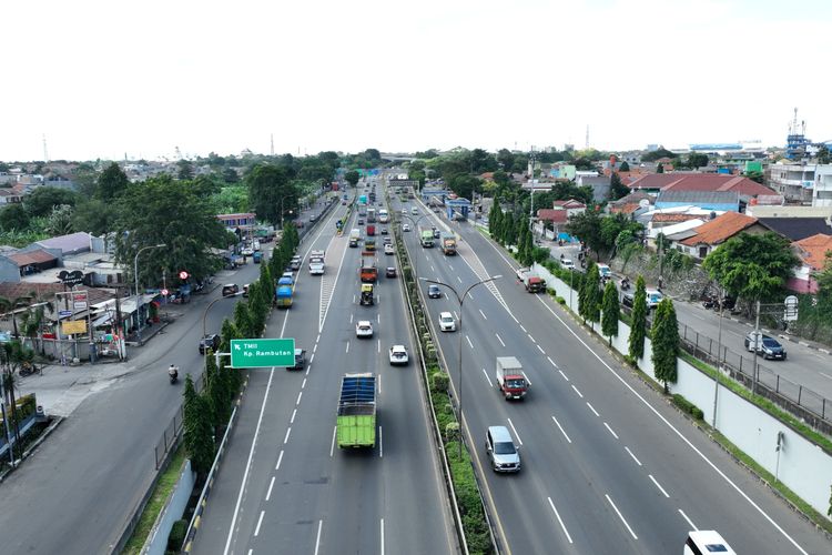 Akses Terowongan Tol Kampung Rambutan Mulai Dibuka Bertahap