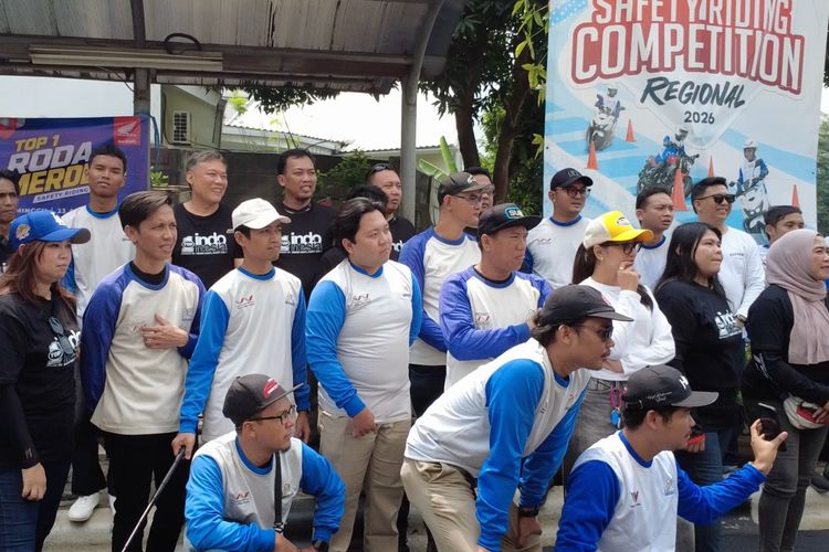 Ratusan Pengendara Ikuti Pelatihan Safety Riding di Tangerang