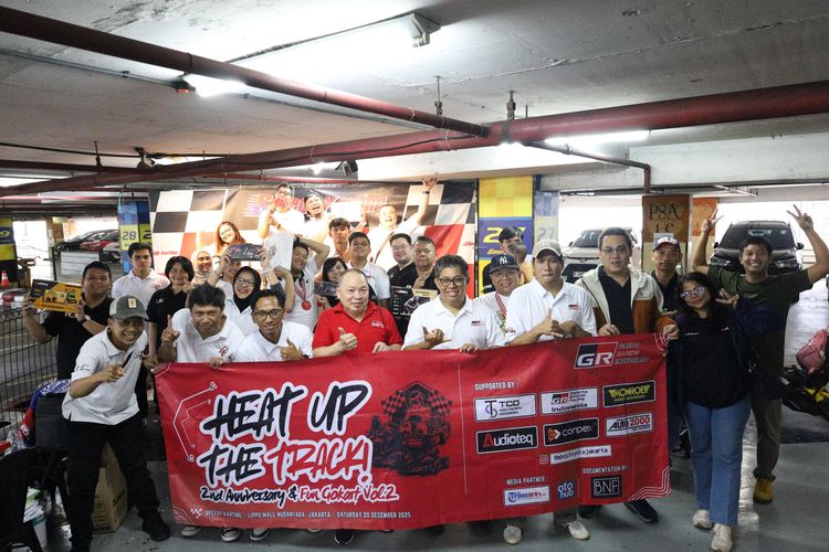 Rayakan Usia 2 Tahun, GR Enthusiast Gelar Fun Gokart di Jakarta