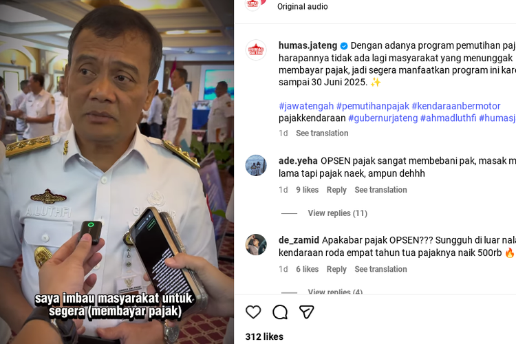 Tanpa Pemutihan, Ini Tarif Pajak Kendaraan dan Dendanya di Jateng