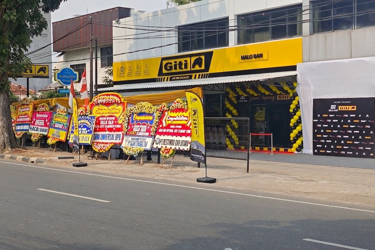 Giti Buka Gerai Flagship Pertama di Indonesia, Lokasi di Jakarta Selatan