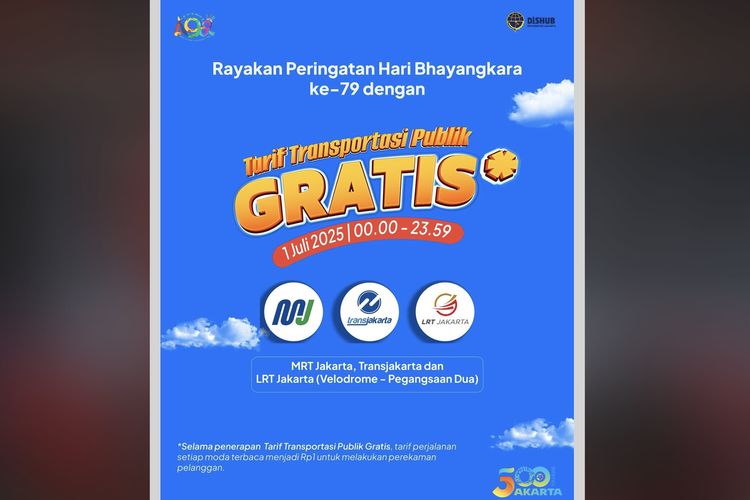 Hari Bhayangkara, Naik Transjakarta Cuma Rp 1