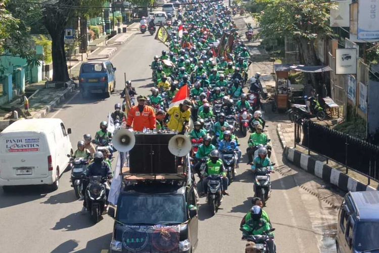 Ada Demo Ojol Hari Ini, Hindari Ruas Jalan Berikut