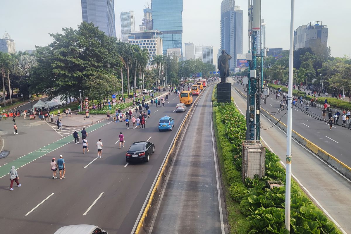 Usai Libur Dua Pekan, Car Free Day Jakarta Kembali Berlaku Hari Ini