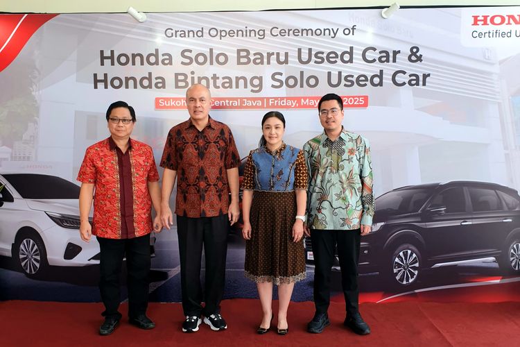 Honda Resmikan Dua Diler Mobil Bekas di Solo dan Sukoharjo