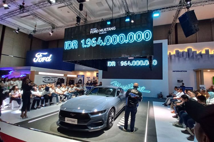 Ford Mustang Meluncur di GIIAS 2025, Harga Rp 1,9 Miliaran