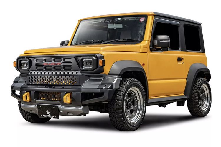 Modifikasi Suzuki Jimny Berwajah Toyota Rangga