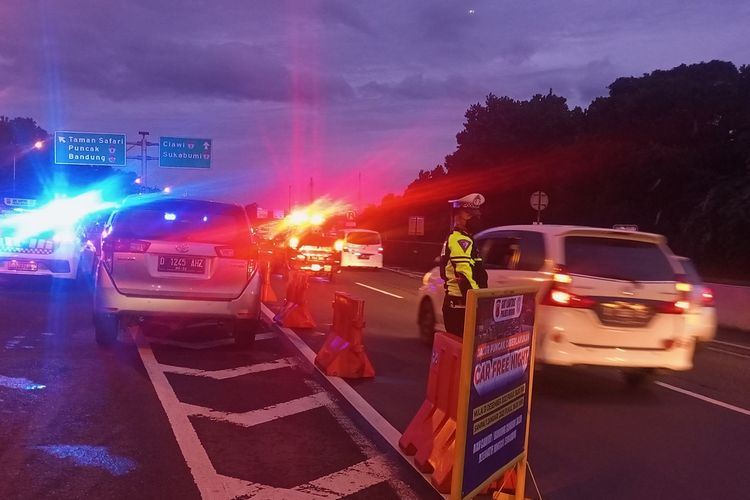 Ada Car Free Night, Jalur Puncak Dialihkan Saat Malam Tahun Baru