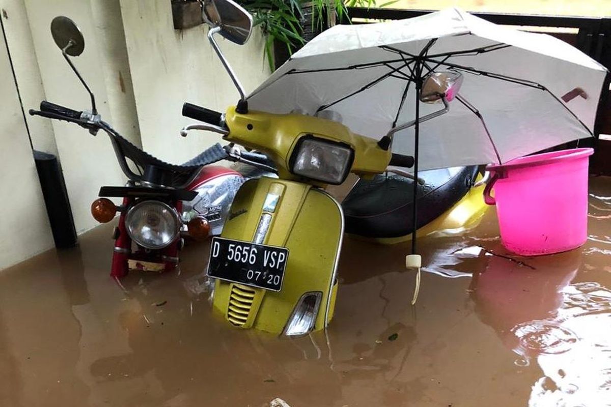 Segini Estimasi Biaya Perbaikan Motor yang Terendam Banjir
