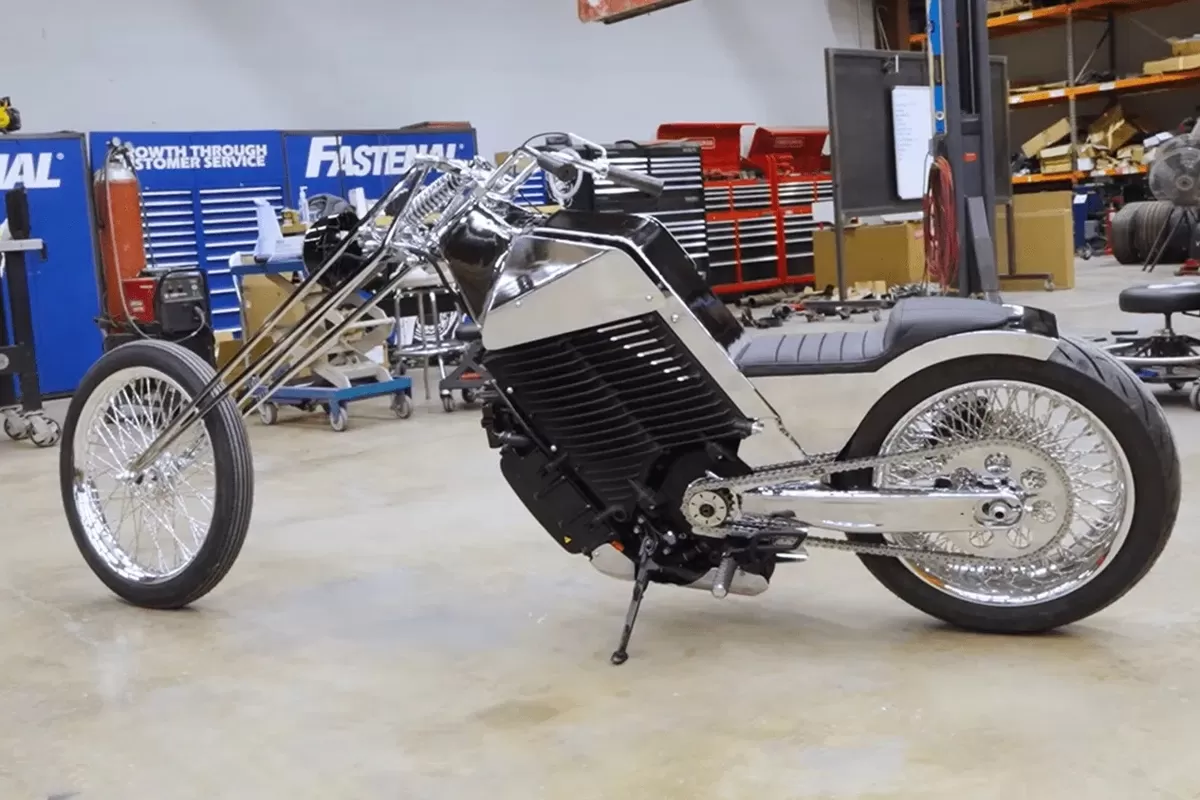 Motor Listrik LiveWire Disulap Jadi Chopper Futuristis