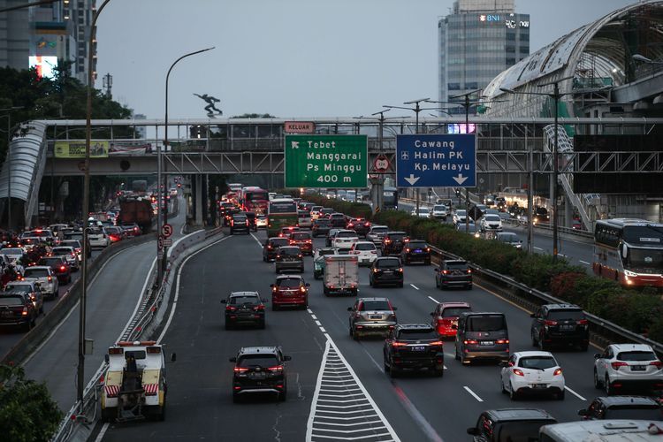 Efek WFH, Lalu Lintas Jakarta Lebih Lancar dari Biasanya