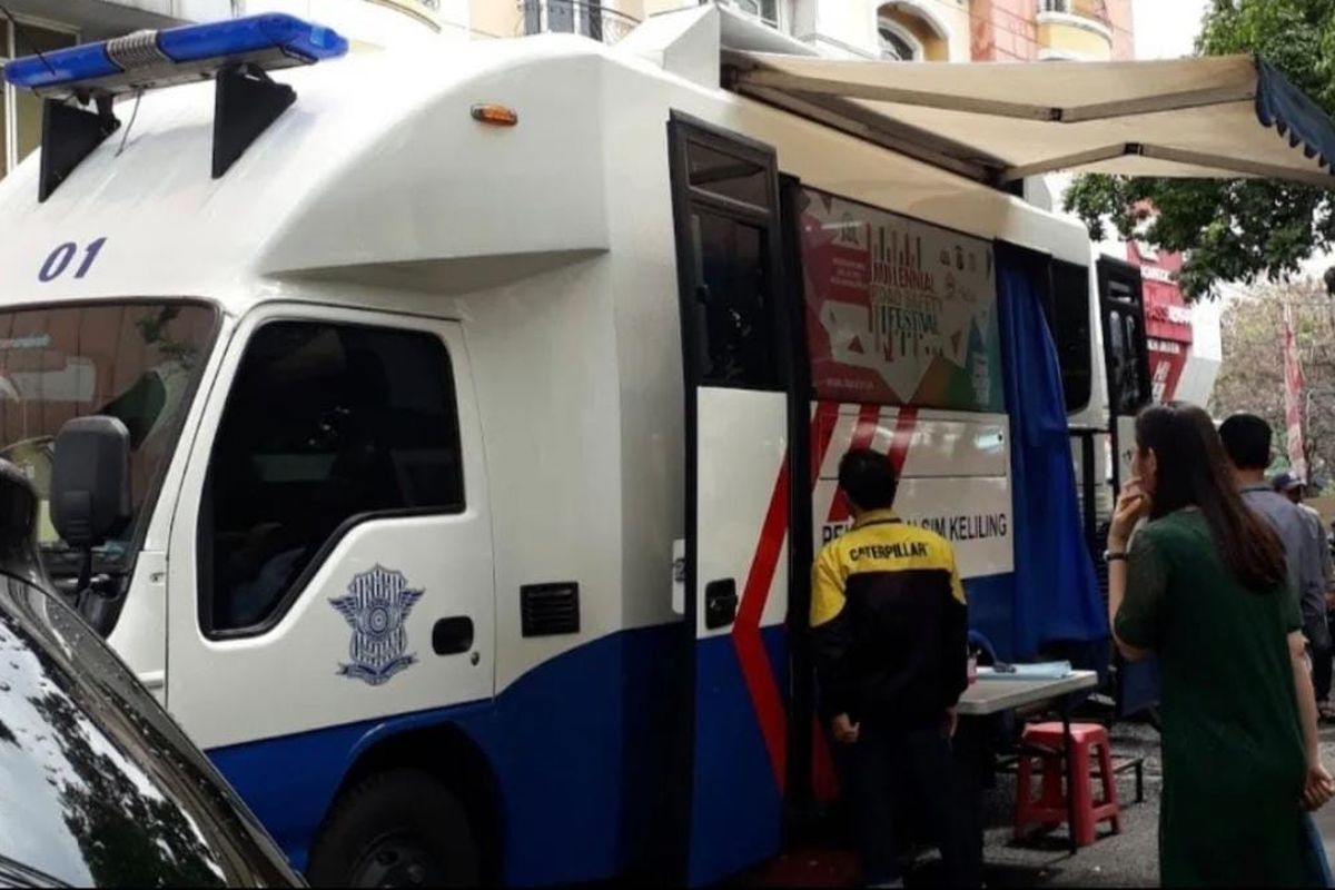 Catat 5 Lokasi Layanan SIM Keliling di Jakarta Hari Ini