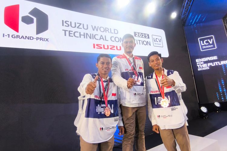 Mekanik Isuzu Indonesia Juara 3 Kompetisi Dunia