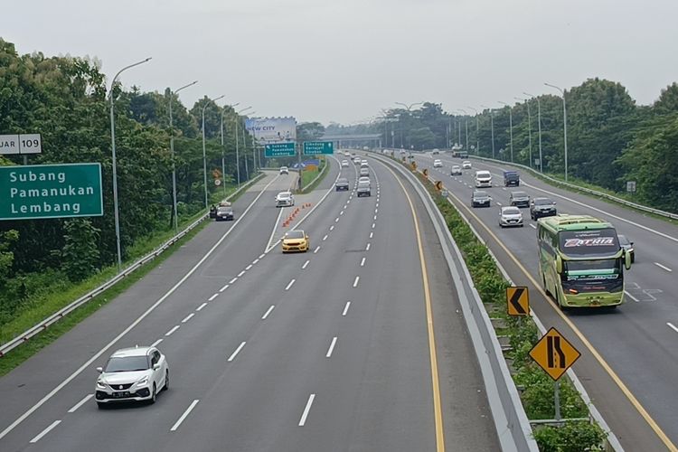 Arus Balik Lebaran 2026, One Way Lokal Berlaku Km 425-414 Kalikangkung