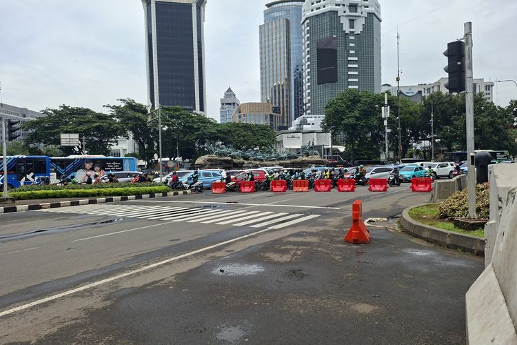 Ada Demo Ojol, Potensi Macet Simak Jalur Alternatifnya