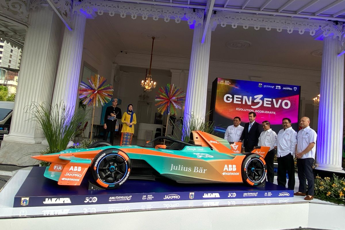 Balapan Formula E, Jakarta E-Prix 2025 Siap Digelar 21 Juni