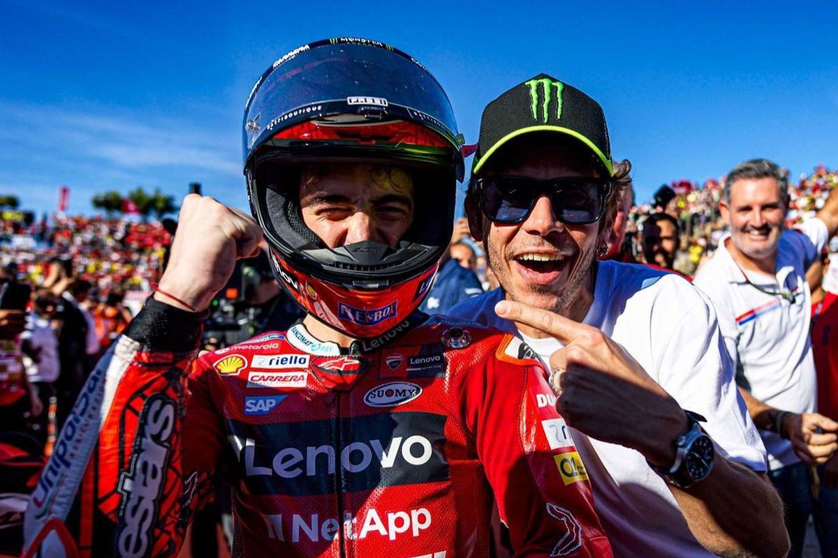 Bagnaia Dapat Masukan dari Valentino Rossi, Reset untuk Musim 2026