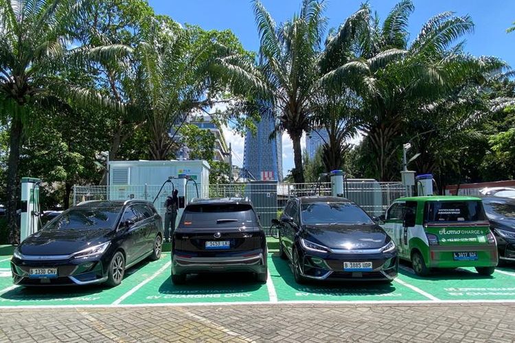 Mobility Urban Hub Palmerah, Tersedia 12 SPKLU Ultra Fast Charging