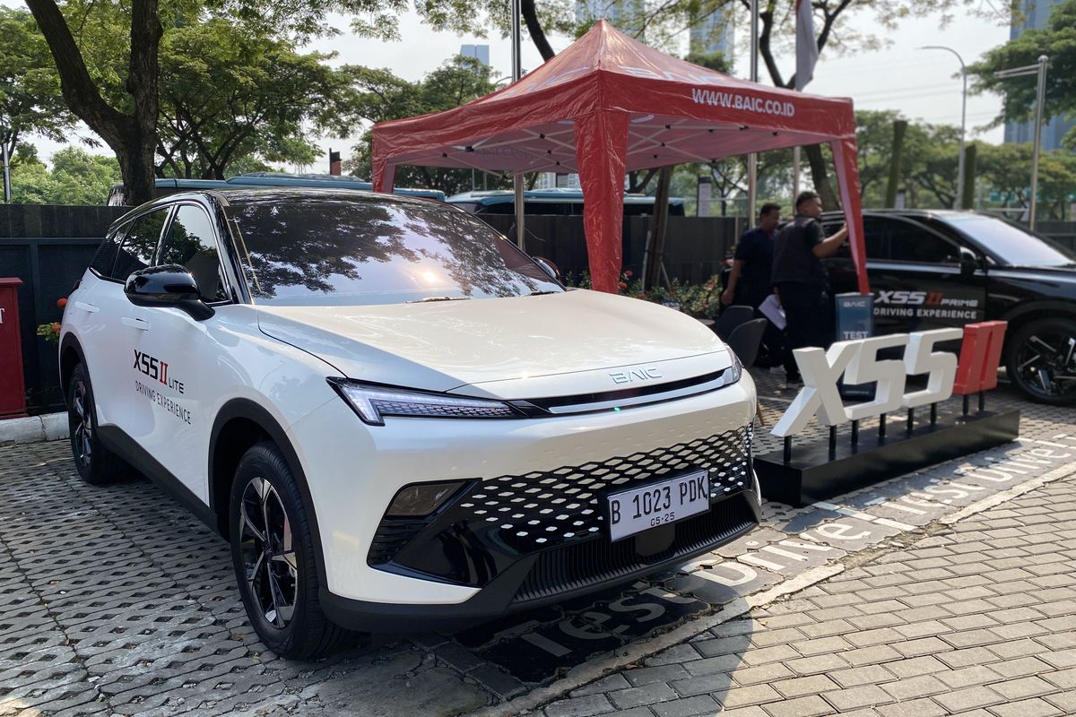 BAIC, Beda Rp 50 Jutaan, Simak Perbedaan BAIC X55 II Tipe Lite dan Prime