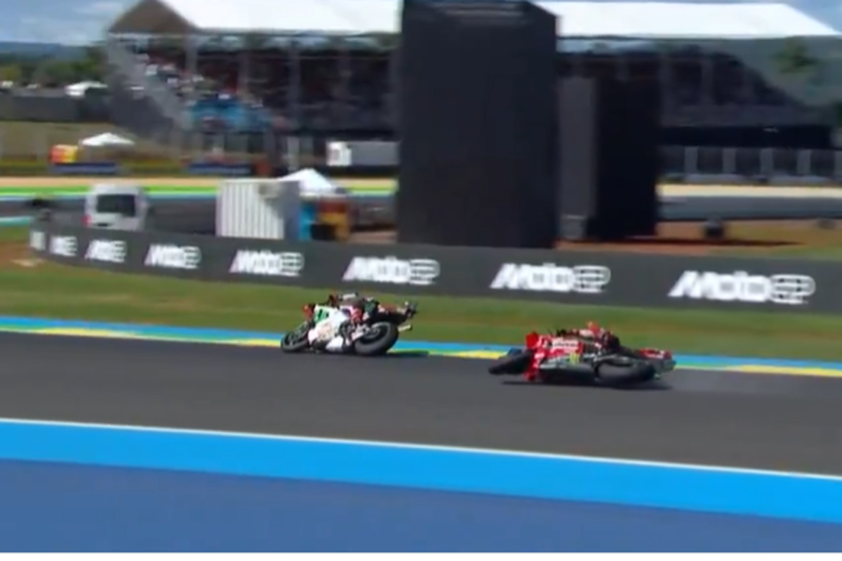 Bagnaia dan Mir Crash di MotoGP Brasil 2026