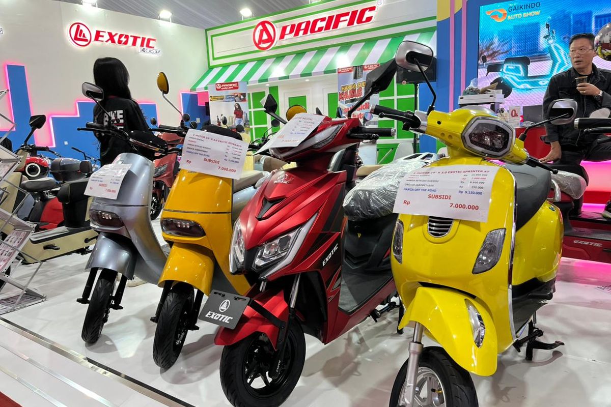 GIIAS 2025: Motor Listrik Murah di Bawah Rp 10 Juta