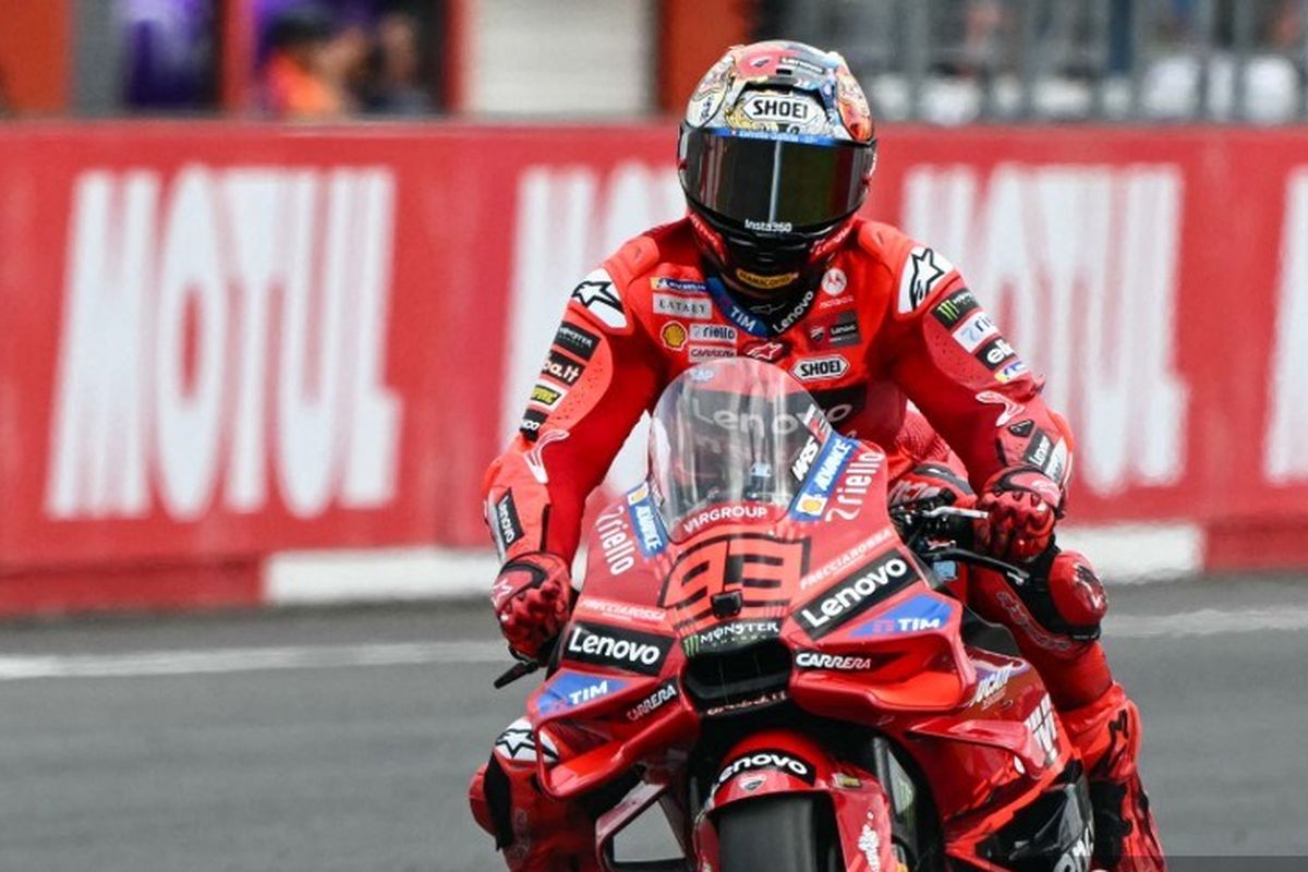 Marc Márquez Juara Dunia MotoGP di Tanah Honda