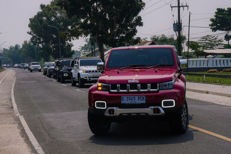 BAIC ORV Chapter JHL Auto Resmi Deklarasi, Ajak Konsumen Touring